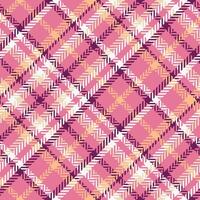 plaid patronen naadloos. Schots plaid, naadloos Schotse ruit illustratie reeks voor sjaal, deken, andere modern voorjaar zomer herfst winter vakantie kleding stof afdrukken. vector