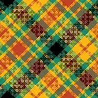 Schots Schotse ruit plaid naadloos patroon, abstract controleren plaid patroon. sjabloon voor ontwerp ornament. naadloos kleding stof textuur. illustratie vector