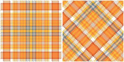 Schotse ruit naadloos patroon. zoet pastel plaid patroon voor sjaal, jurk, rok, andere modern voorjaar herfst winter mode textiel ontwerp. vector