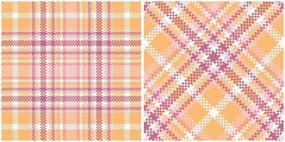 plaids patroon naadloos. schaakbord patroon flanel overhemd Schotse ruit patronen. modieus tegels voor achtergronden. vector