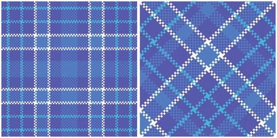 plaids patroon naadloos. Schots Schotse ruit patroon traditioneel Schots geweven kleding stof. houthakker overhemd flanel textiel. patroon tegel swatch inbegrepen. vector