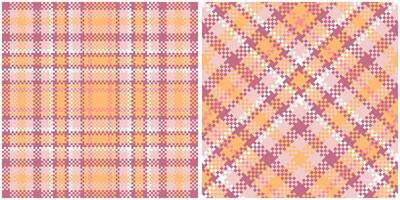 plaids patroon naadloos. Schotse ruit naadloos patroon voor overhemd afdrukken, kleding, jurken, tafelkleden, dekens, beddengoed, papier, dekbed, stof en andere textiel producten. vector