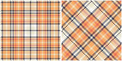 plaid patroon naadloos. schaakbord patroon flanel overhemd Schotse ruit patronen. modieus tegels voor achtergronden. vector