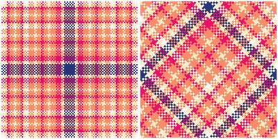 plaid patroon naadloos. Schotse ruit plaid naadloos patroon. flanel overhemd Schotse ruit patronen. modieus tegels voor achtergronden. vector