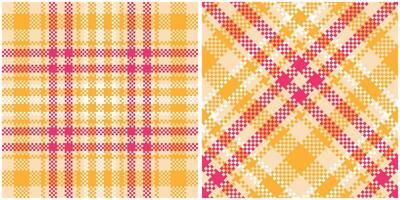 plaid patroon naadloos. abstract controleren plaid patroon naadloos. Schotse ruit illustratie reeks voor sjaal, deken, andere modern voorjaar zomer herfst winter vakantie kleding stof afdrukken. vector