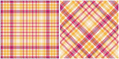 plaid patronen naadloos. schaakbord patroon voor overhemd afdrukken, kleding, jurken, tafelkleden, dekens, beddengoed, papier, dekbed, stof en andere textiel producten. vector