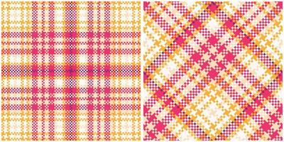 plaid patronen naadloos. schaakbord patroon flanel overhemd Schotse ruit patronen. modieus tegels voor achtergronden. vector