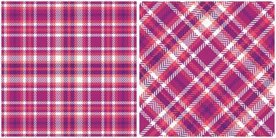 plaid patronen naadloos. abstract controleren plaid patroon sjabloon voor ontwerp ornament. naadloos kleding stof textuur. vector