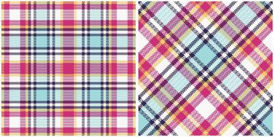 Schots Schotse ruit naadloos patroon. Schots plaid, naadloos Schotse ruit illustratie reeks voor sjaal, deken, andere modern voorjaar zomer herfst winter vakantie kleding stof afdrukken. vector