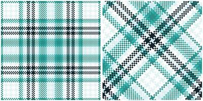 Schotse ruit patroon naadloos. pastel Schots plaid, flanel overhemd Schotse ruit patronen. modieus tegels voor achtergronden. vector