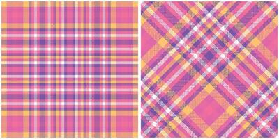 Schotse ruit plaid naadloos patroon. plaid patroon naadloos. flanel overhemd Schotse ruit patronen. modieus tegels voor achtergronden. vector