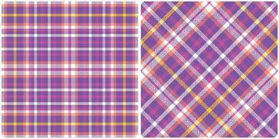 Schotse ruit plaid naadloos patroon. Schots plaid, voor sjaal, jurk, rok, andere modern voorjaar herfst winter mode textiel ontwerp. vector