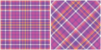 Schotse ruit plaid naadloos patroon. klassiek plaid tartan. voor sjaal, jurk, rok, andere modern voorjaar herfst winter mode textiel ontwerp. vector