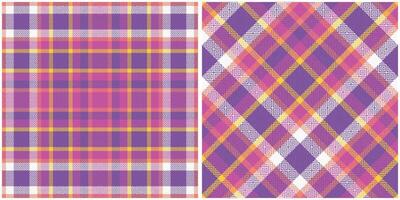 Schotse ruit plaid naadloos patroon. klassiek Schots Schotse ruit ontwerp. sjabloon voor ontwerp ornament. naadloos kleding stof textuur. vector