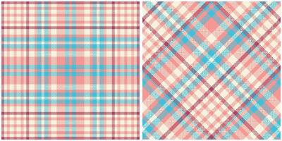 Schots Schotse ruit plaid naadloos patroon, Schots Schotse ruit naadloos patroon. traditioneel Schots geweven kleding stof. houthakker overhemd flanel textiel. patroon tegel swatch inbegrepen. vector