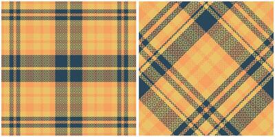 Schots Schotse ruit plaid naadloos patroon, schaakbord patroon. sjabloon voor ontwerp ornament. naadloos kleding stof textuur. illustratie vector