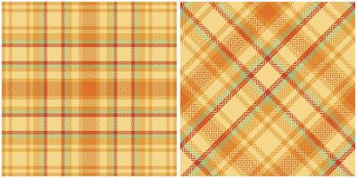 Schots Schotse ruit plaid naadloos patroon, katoenen stof patronen. flanel overhemd Schotse ruit patronen. modieus tegels illustratie voor achtergronden. vector