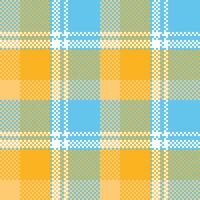 plaids patroon naadloos. klassiek plaid Schotse ruit traditioneel Schots geweven kleding stof. houthakker overhemd flanel textiel. patroon tegel swatch inbegrepen. vector