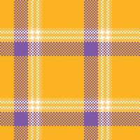 plaids patroon naadloos. Schots Schotse ruit patroon flanel overhemd Schotse ruit patronen. modieus tegels voor achtergronden. vector