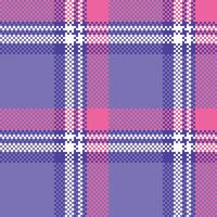 plaid patronen naadloos. Schots plaid, flanel overhemd Schotse ruit patronen. modieus tegels voor achtergronden. vector