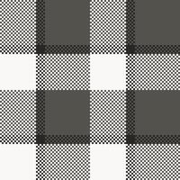 klassiek Schots Schotse ruit ontwerp. schaakbord patroon. traditioneel Schots geweven kleding stof. houthakker overhemd flanel textiel. patroon tegel swatch inbegrepen. vector