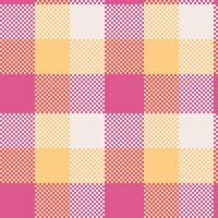 Schotse ruit plaid naadloos patroon. plaids patroon naadloos. traditioneel Schots geweven kleding stof. houthakker overhemd flanel textiel. patroon tegel swatch inbegrepen. vector