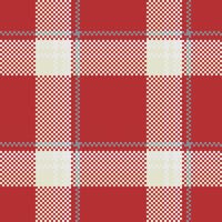 Schotse ruit patroon naadloos. abstract controleren plaid patroon voor overhemd afdrukken, kleding, jurken, tafelkleden, dekens, beddengoed, papier, dekbed, stof en andere textiel producten. vector