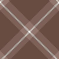 plaid patroon naadloos. schaakbord patroon sjabloon voor ontwerp ornament. naadloos kleding stof textuur. vector