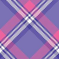 plaid patronen naadloos. Schots plaid, flanel overhemd Schotse ruit patronen. modieus tegels voor achtergronden. vector