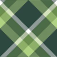 Schotse ruit plaid patroon naadloos. abstract controleren plaid patroon. voor sjaal, jurk, rok, andere modern voorjaar herfst winter mode textiel ontwerp. vector