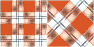 Schotse ruit naadloos patroon. Schots plaid, traditioneel Schots geweven kleding stof. houthakker overhemd flanel textiel. patroon tegel swatch inbegrepen. vector