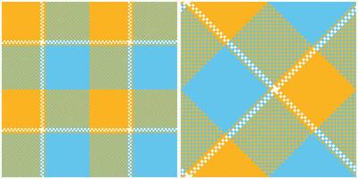 plaids patroon naadloos. klassiek plaid Schotse ruit sjabloon voor ontwerp ornament. naadloos kleding stof textuur. vector