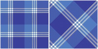 plaid patroon naadloos. klassiek plaid Schotse ruit flanel overhemd Schotse ruit patronen. modieus tegels voor achtergronden. vector