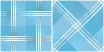 plaid patroon naadloos. klassiek plaid Schotse ruit traditioneel Schots geweven kleding stof. houthakker overhemd flanel textiel. patroon tegel swatch inbegrepen. vector