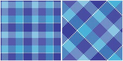 plaid patroon naadloos. klassiek plaid Schotse ruit naadloos Schotse ruit illustratie reeks voor sjaal, deken, andere modern voorjaar zomer herfst winter vakantie kleding stof afdrukken. vector