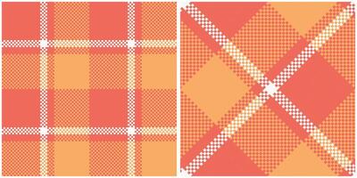 plaid patronen naadloos. Schotse ruit naadloos patroon voor overhemd afdrukken, kleding, jurken, tafelkleden, dekens, beddengoed, papier, dekbed, stof en andere textiel producten. vector