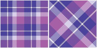 plaid patronen naadloos. Schotse ruit plaid naadloos patroon. voor sjaal, jurk, rok, andere modern voorjaar herfst winter mode textiel ontwerp. vector