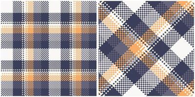 plaid patronen naadloos. klassiek plaid Schotse ruit voor sjaal, jurk, rok, andere modern voorjaar herfst winter mode textiel ontwerp. vector