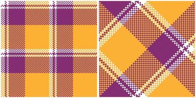 Schots Schotse ruit patroon. Schotse ruit naadloos patroon flanel overhemd Schotse ruit patronen. modieus tegels voor achtergronden. vector