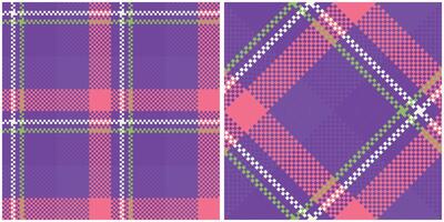 Schots Schotse ruit patroon. Schotse ruit plaid naadloos patroon. sjabloon voor ontwerp ornament. naadloos kleding stof textuur. vector
