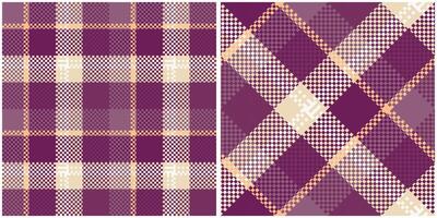 Schots Schotse ruit patroon. abstract controleren plaid patroon naadloos Schotse ruit illustratie reeks voor sjaal, deken, andere modern voorjaar zomer herfst winter vakantie kleding stof afdrukken. vector