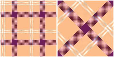 Schots Schotse ruit naadloos patroon. plaids patroon naadloos naadloos Schotse ruit illustratie reeks voor sjaal, deken, andere modern voorjaar zomer herfst winter vakantie kleding stof afdrukken. vector