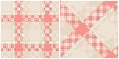 Schotse ruit plaid naadloos patroon. abstract controleren plaid patroon. sjabloon voor ontwerp ornament. naadloos kleding stof textuur. vector