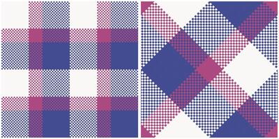 Schotse ruit plaid naadloos patroon. abstract controleren plaid patroon. naadloos Schotse ruit illustratie reeks voor sjaal, deken, andere modern voorjaar zomer herfst winter vakantie kleding stof afdrukken. vector