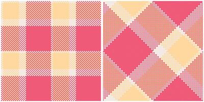 Schotse ruit plaid naadloos patroon. plaids patroon naadloos. sjabloon voor ontwerp ornament. naadloos kleding stof textuur. illustratie vector