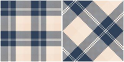 Schotse ruit plaid patroon naadloos. plaid patroon naadloos. voor sjaal, jurk, rok, andere modern voorjaar herfst winter mode textiel ontwerp. vector