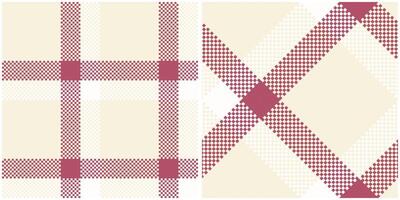 Schots Schotse ruit plaid naadloos patroon, Schotse ruit naadloos patroon. flanel overhemd Schotse ruit patronen. modieus tegels illustratie voor achtergronden. vector