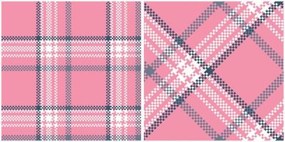 Schots Schotse ruit plaid naadloos patroon, zoet plaids patroon naadloos. naadloos Schotse ruit illustratie reeks voor sjaal, deken, andere modern voorjaar zomer herfst winter vakantie kleding stof afdrukken. vector