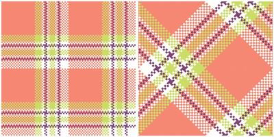 Schots Schotse ruit plaid naadloos patroon, Schotse ruit plaid patroon naadloos. flanel overhemd Schotse ruit patronen. modieus tegels illustratie voor achtergronden. vector