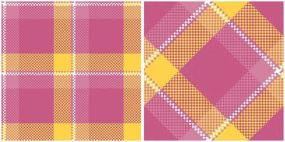 Schots Schotse ruit plaid naadloos patroon, abstract controleren plaid patroon. naadloos Schotse ruit illustratie reeks voor sjaal, deken, andere modern voorjaar zomer herfst winter vakantie kleding stof afdrukken. vector